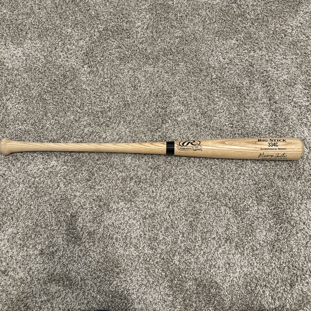 George Foster Autographed Rawlings Adirondack Pro Big Stick 334C Baseball Bat